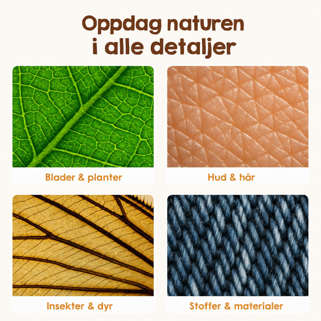 Detaljer under mikroskopet