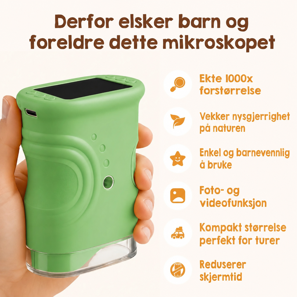 Eventyr-mikroskop som gave