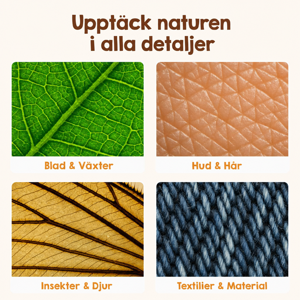 Detaljer under mikroskopet