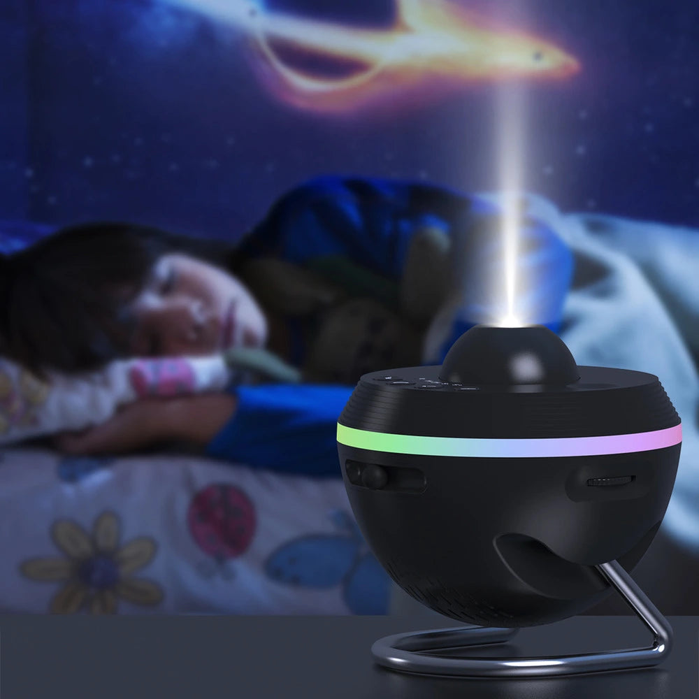 Galaxyprojector in de kinderkamer