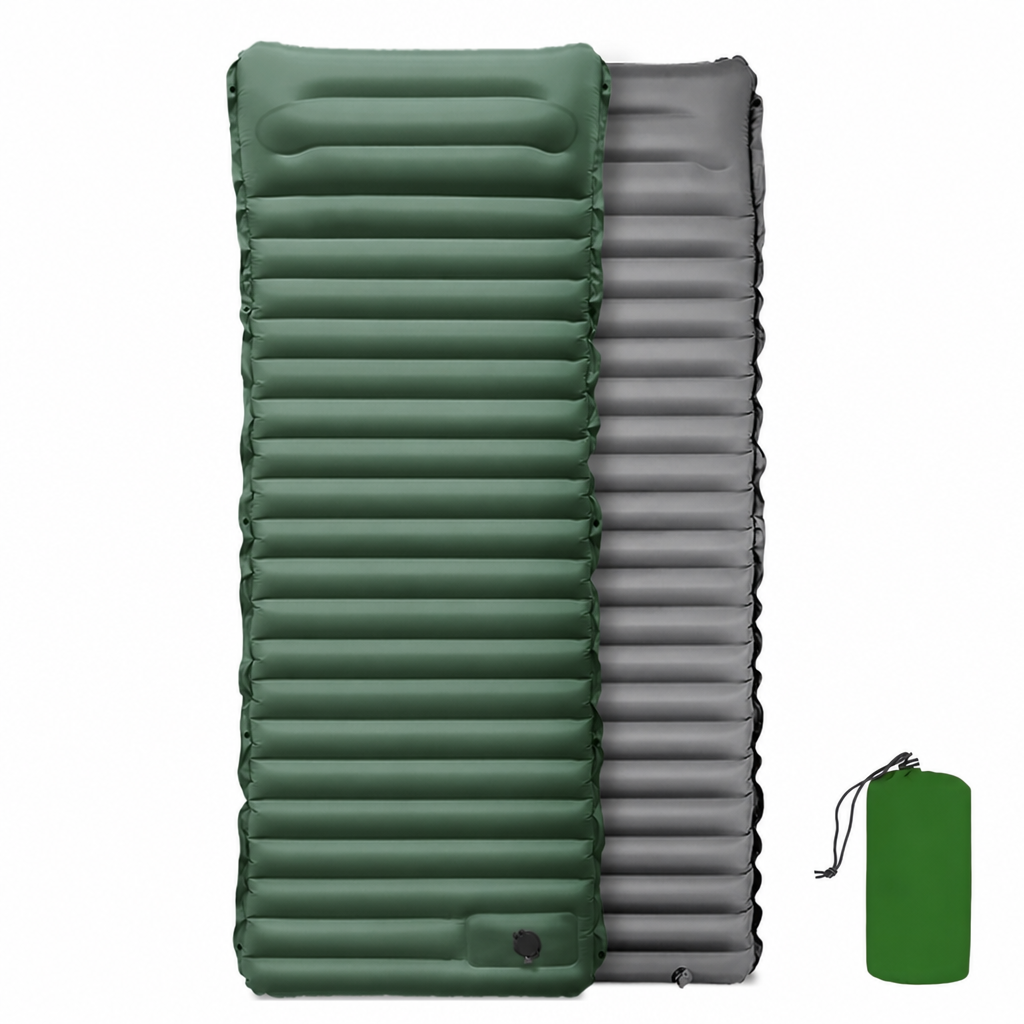 Slaapmat in groen