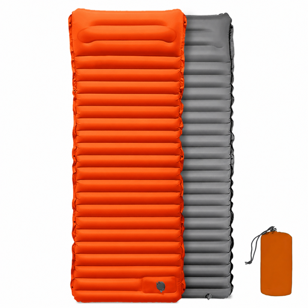 Slaapmat in oranje