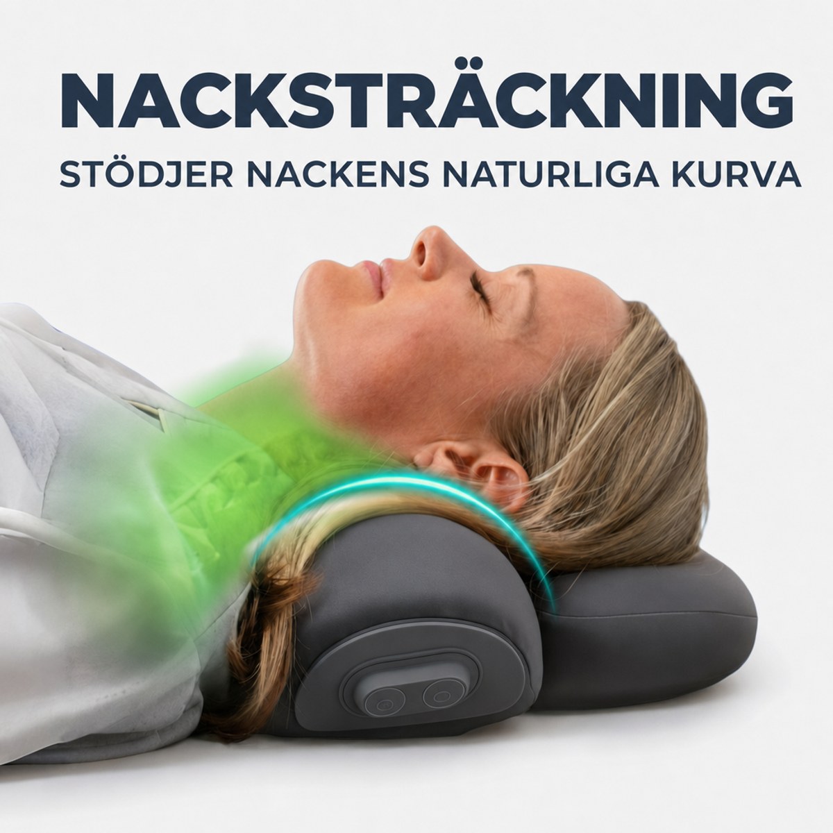 Nackkudden i bruk