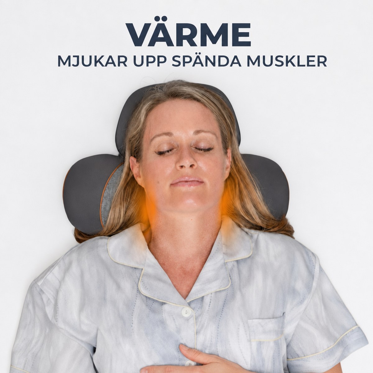 Varmen mykner opp stramme muskler